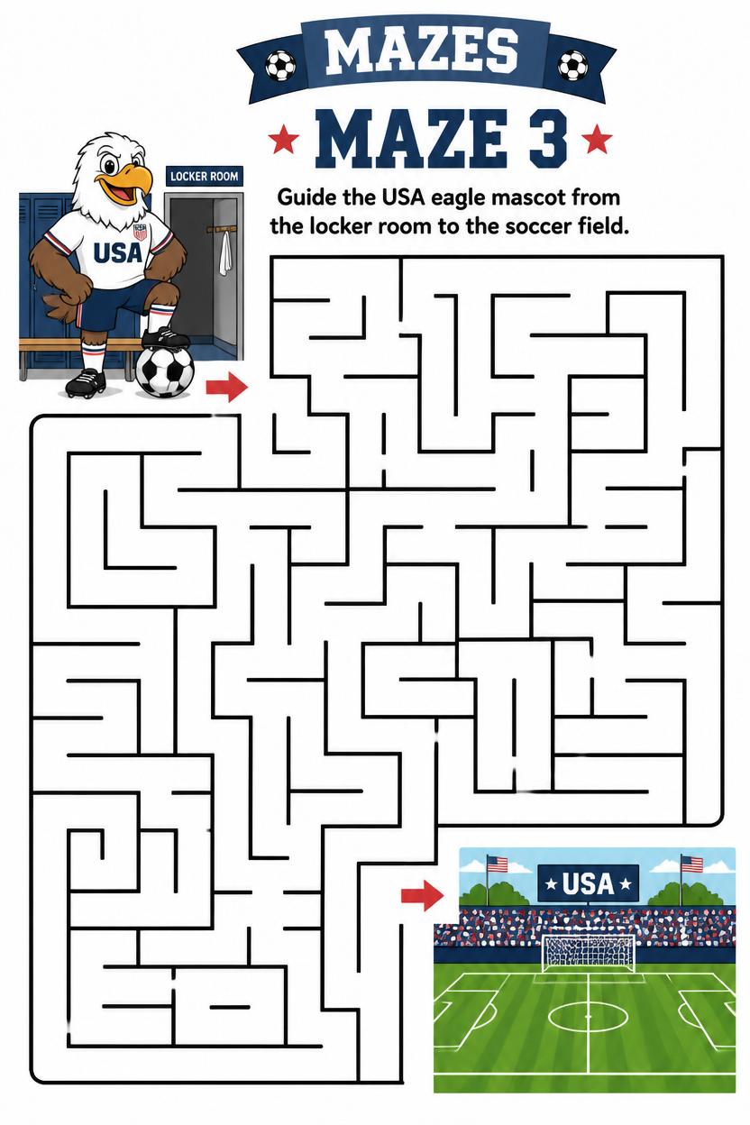 Soccer Maze